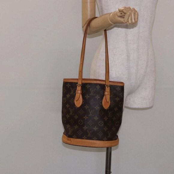 LOUIS VUITTON Monogram Bucket PM Shoulder Bag - Picture 14 of 16